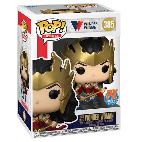 Death Metal Wonder Woman vinyl figure PX Exclusive