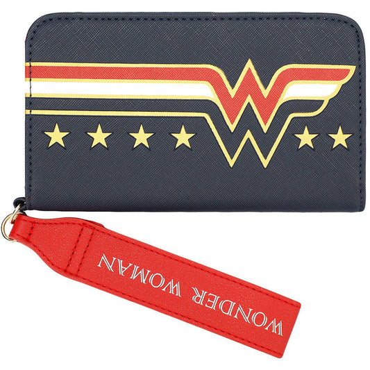 Wonder Woman phone wallet wristlet