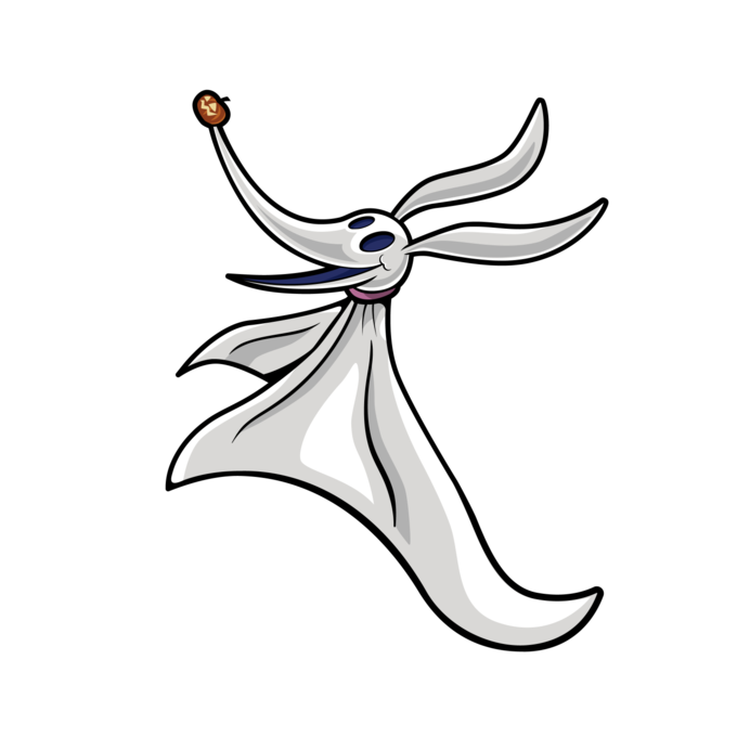 Zero from The Nightmare Before Christmas enamel pin