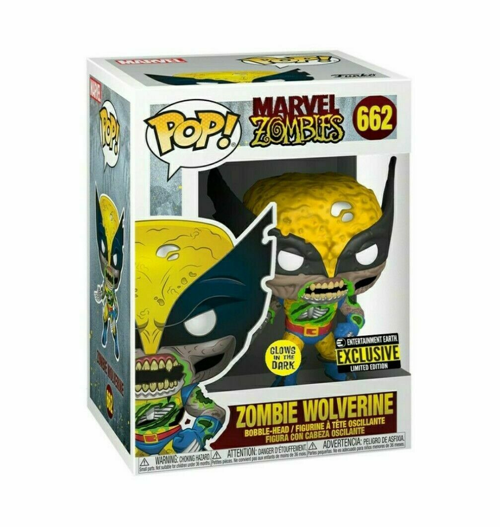 Zombie Wolverine glow in the dark vinyl figure