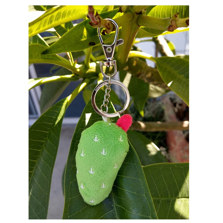Cactus "nopal" keychain