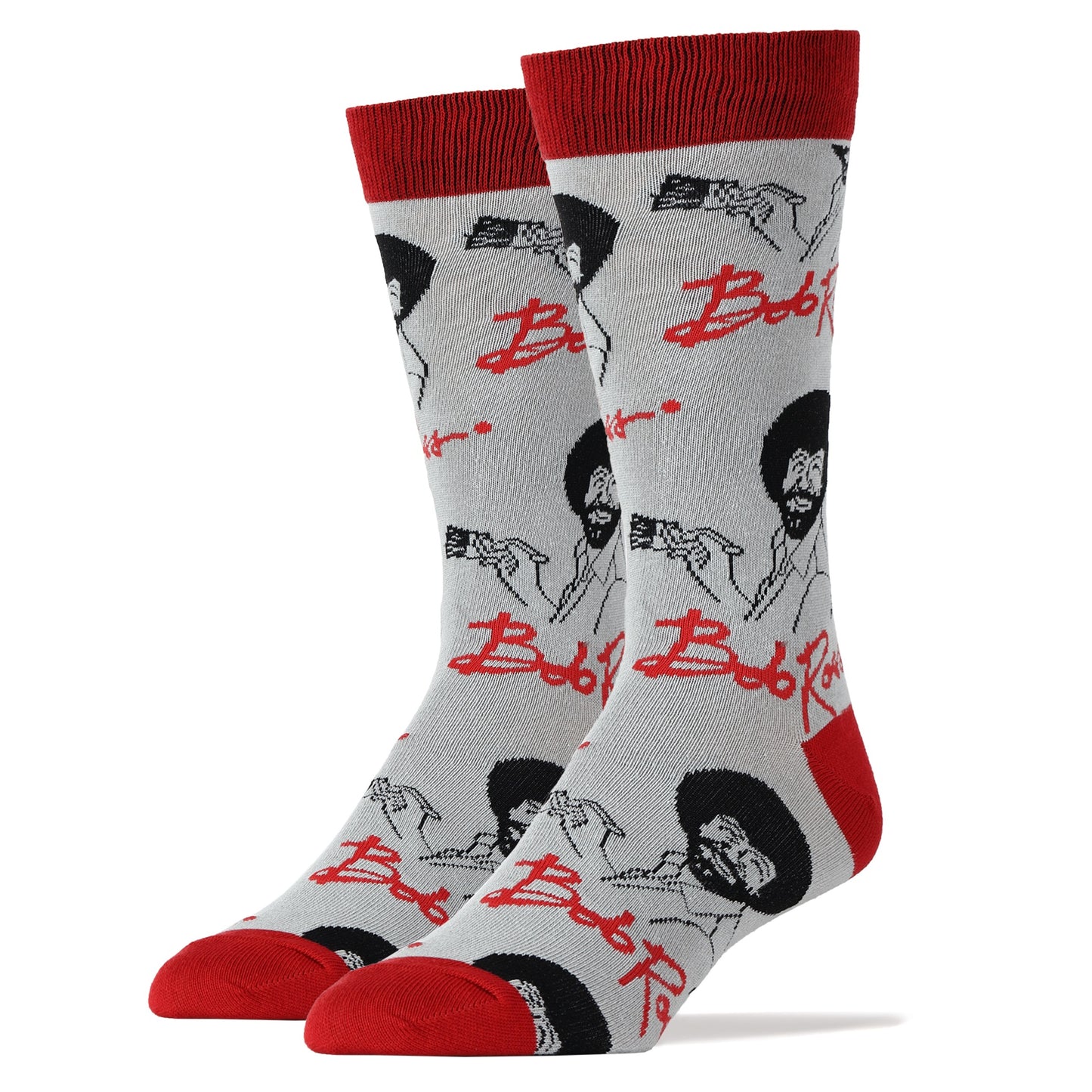 It’s Bob Ross tan crew sock