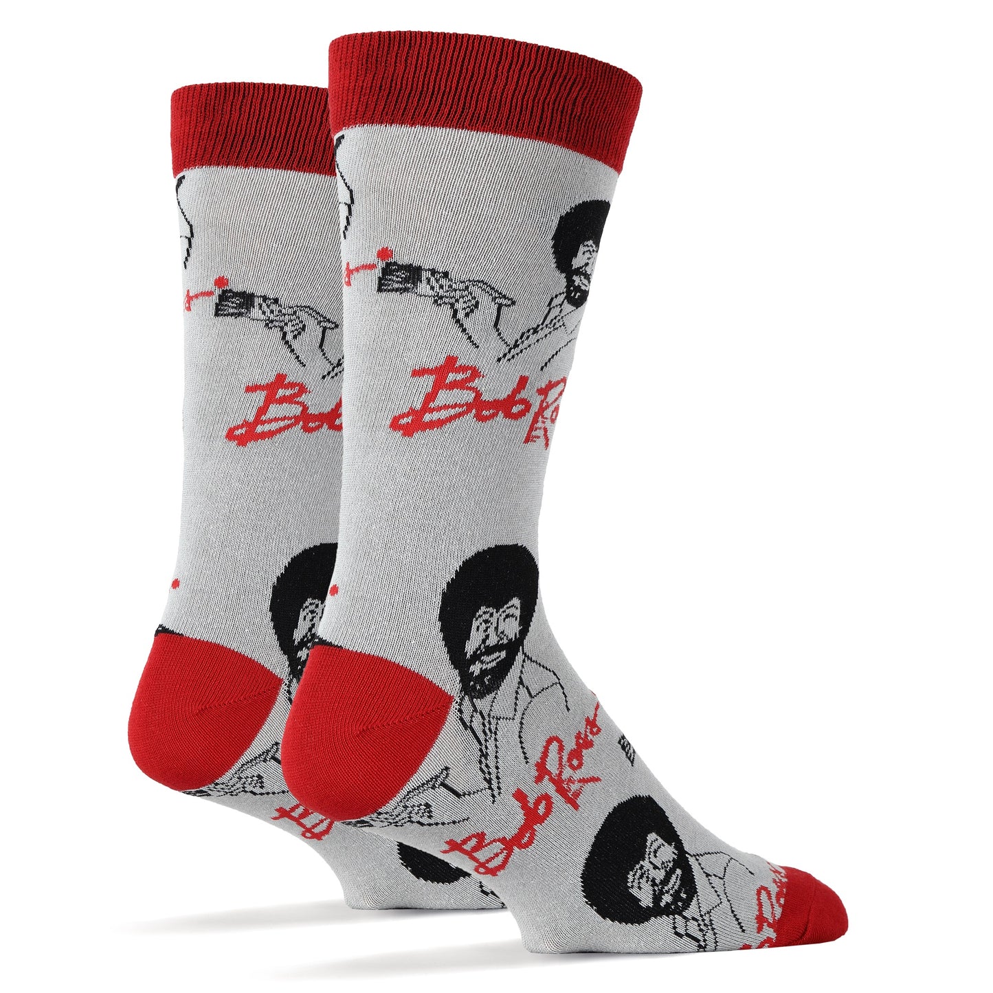 It’s Bob Ross crew sock
