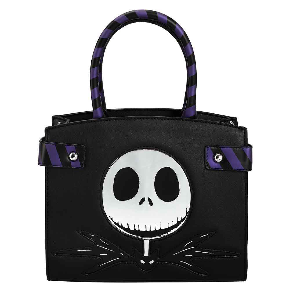 Nightmare Before Christmas metallic print handbag