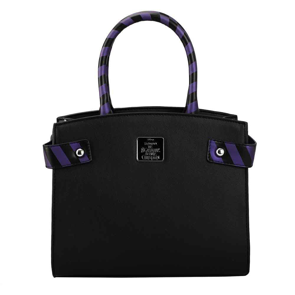 Nightmare Before Christmas metallic print handbag