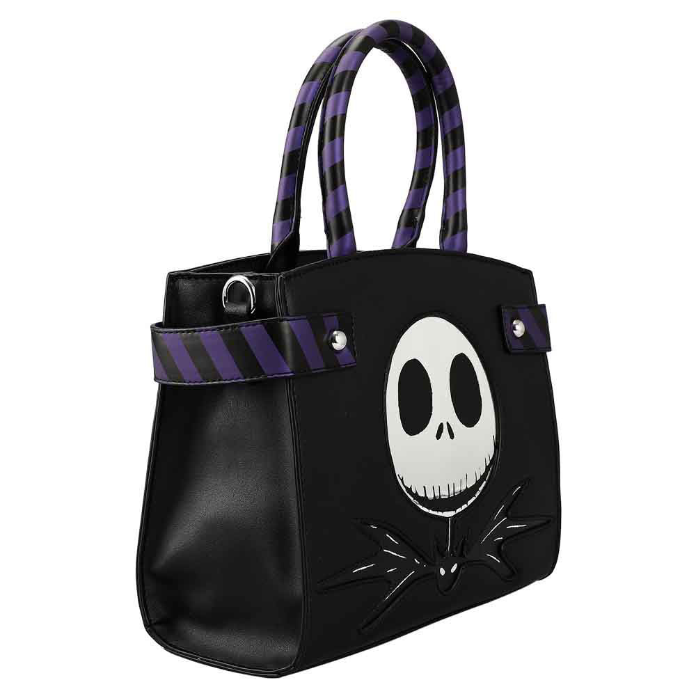 Nightmare Before Christmas metallic print handbag