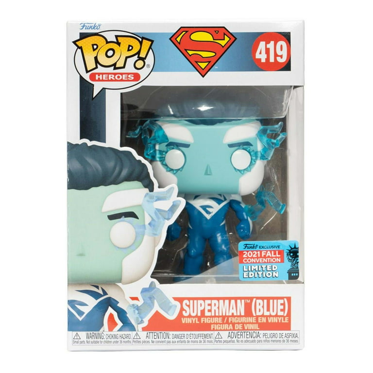 Superman Blue vinyl figure