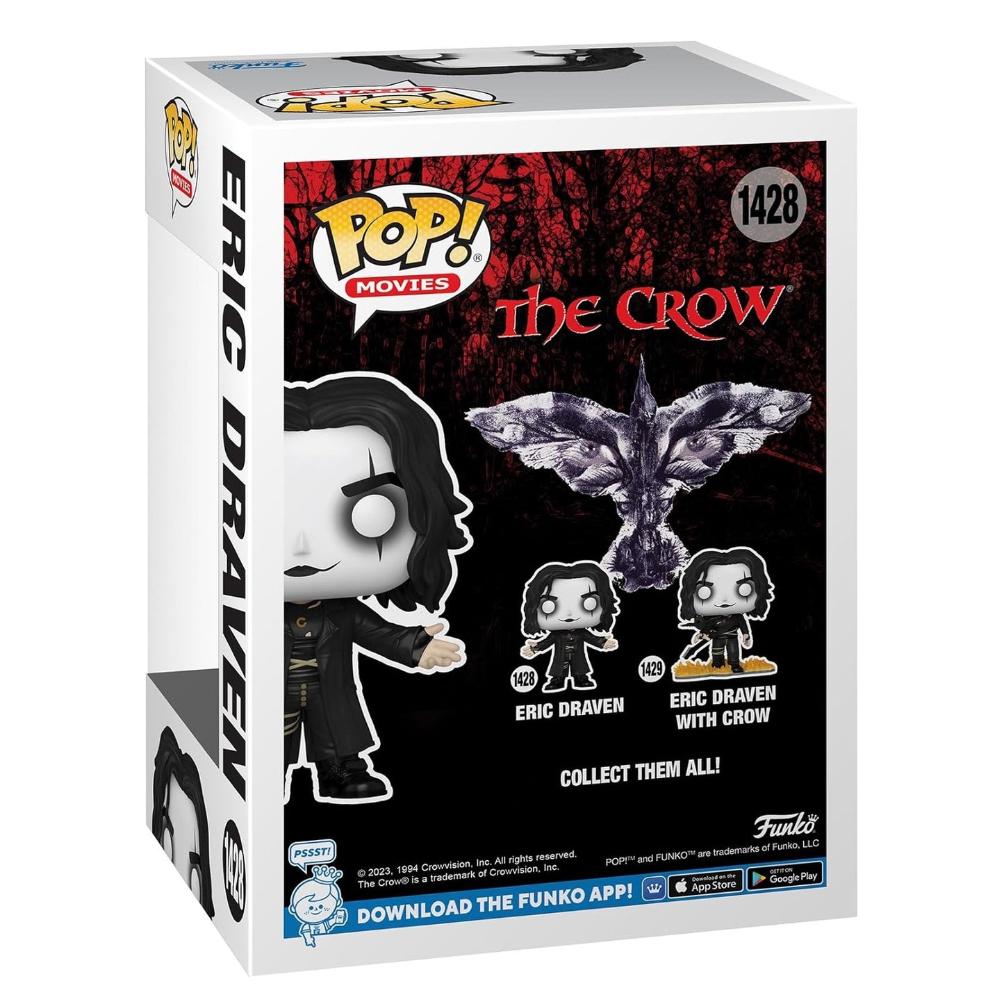 Eric Draven from The Crow vinyl figure