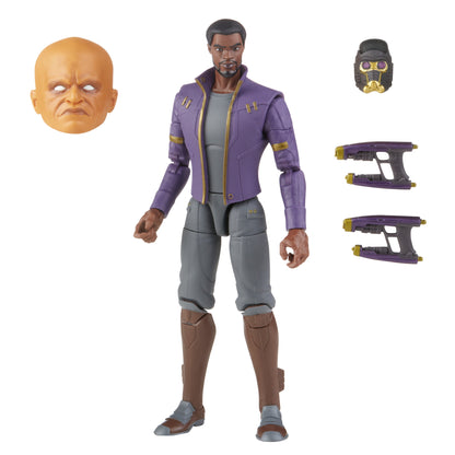 Marvel Legends Series T'Challa Star-Lord action figure