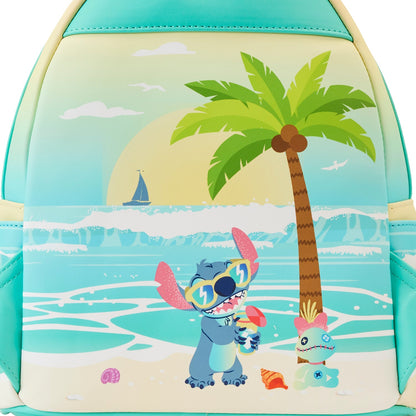 Stitch Sandcastle Beach Surprise mini backpack