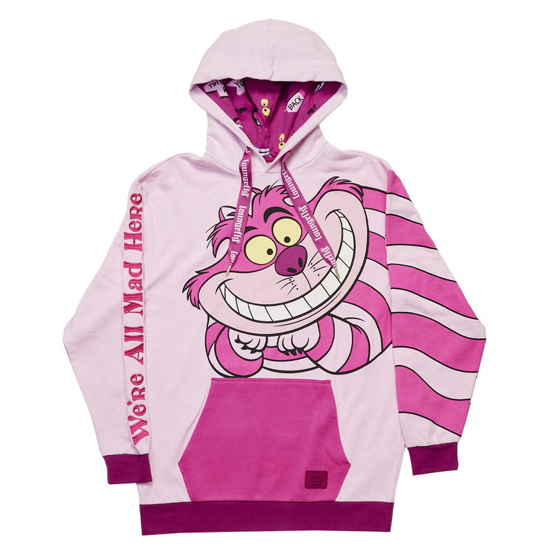 Alice in Wonderland Glow Cheshire Cat unisex hoodie