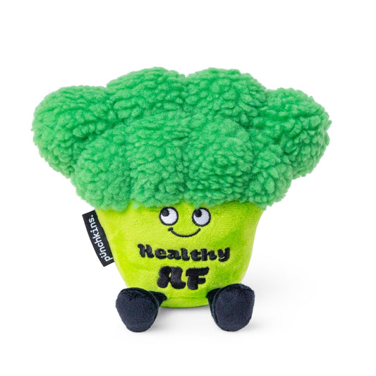 "Healthy Af" broccoli plush