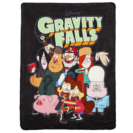 Gravity Falls fleece throw blanket