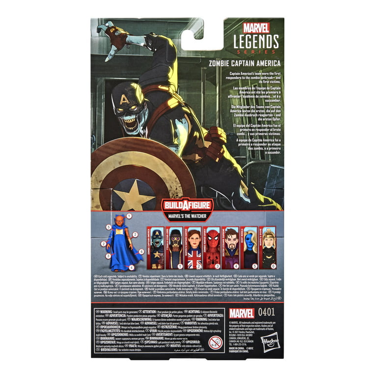 Marvel Legends Series Zombie Captain America action figure