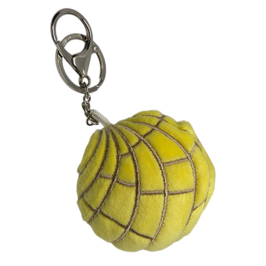 Pan Dulce "Concha" Yellow plush keychain