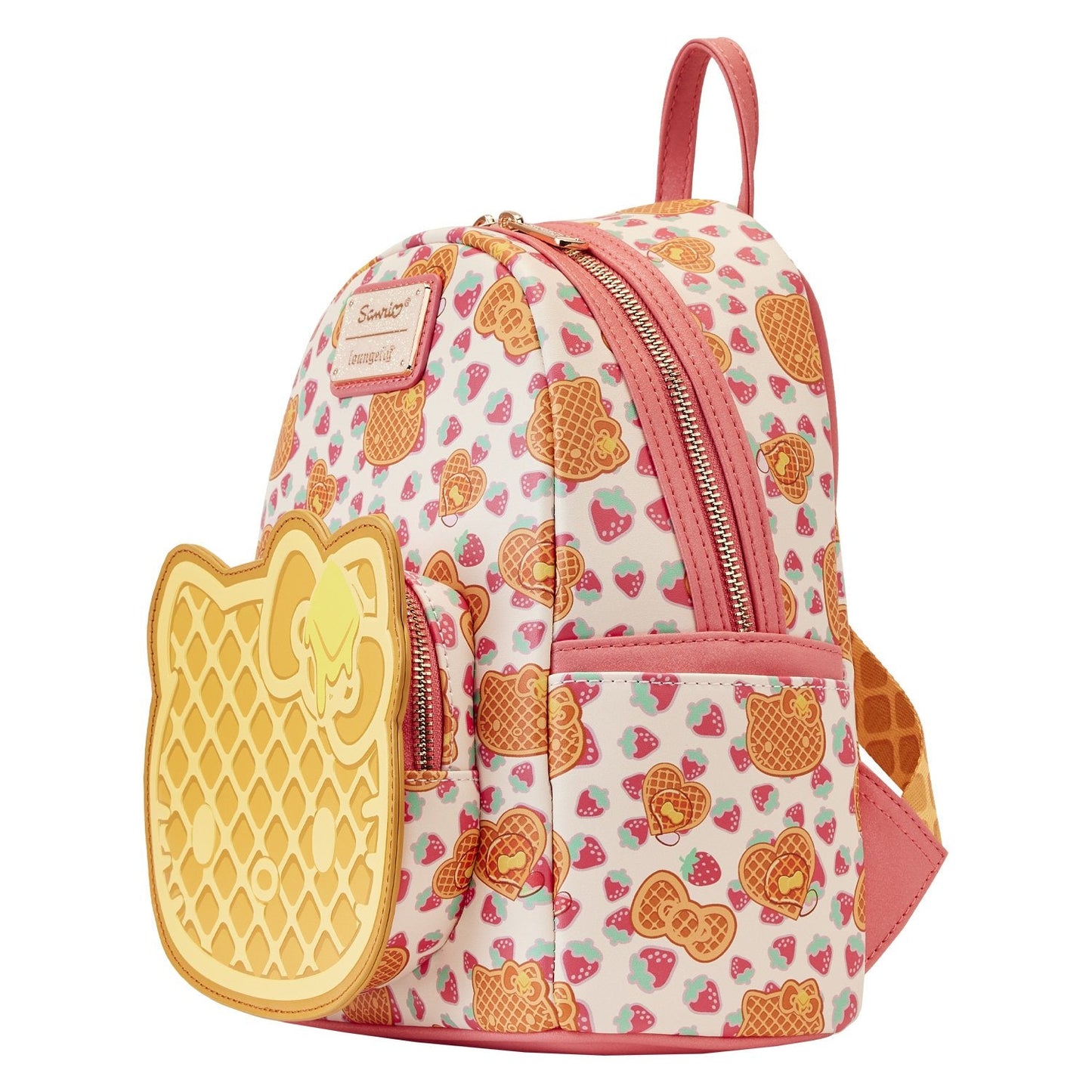Hello Kitty Breakfast Waffle mini backpack