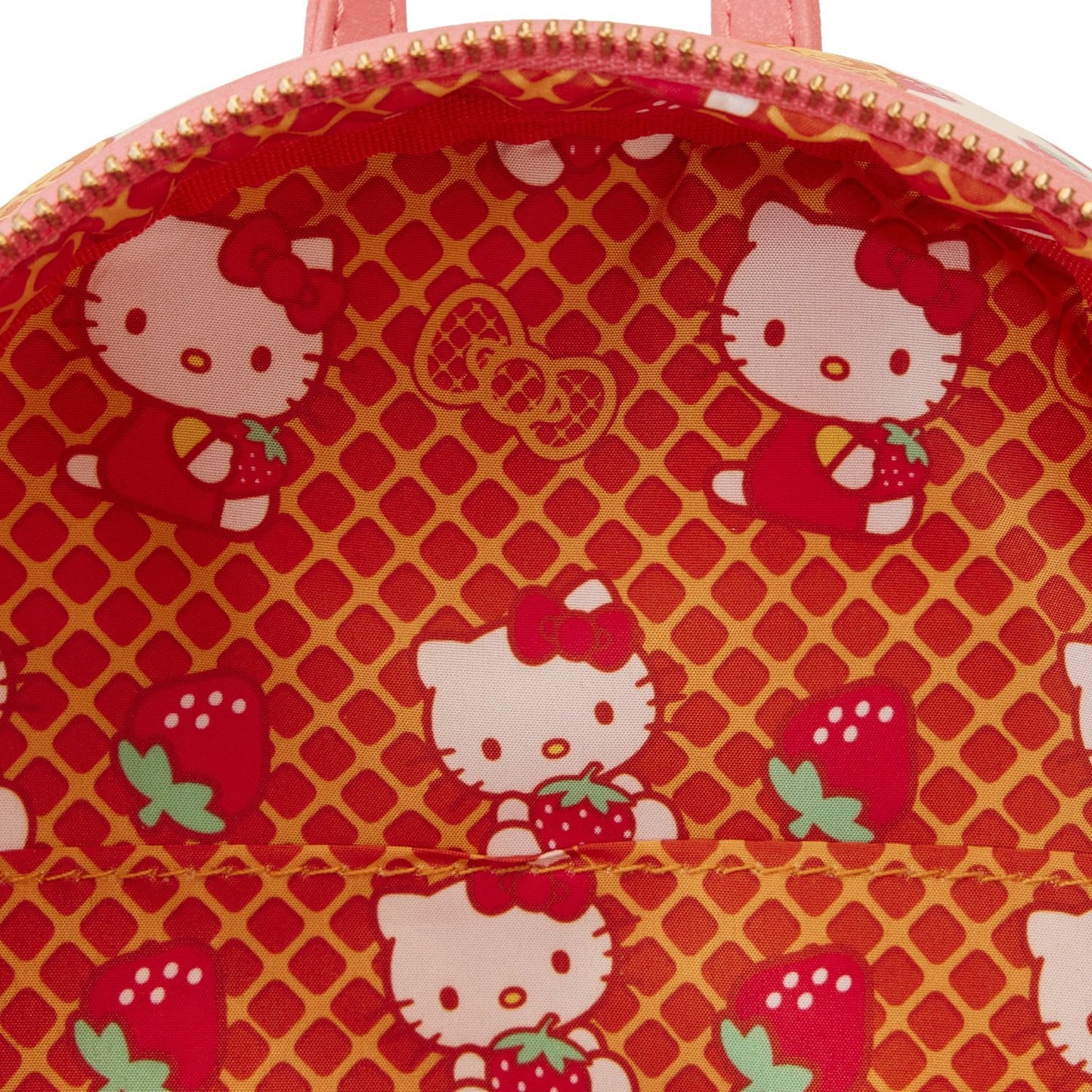 Hello Kitty Breakfast Waffle mini backpack