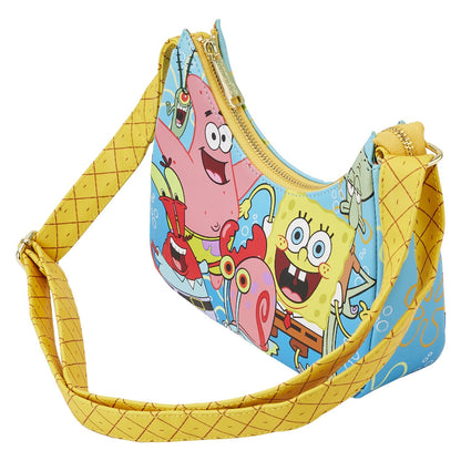 SpongeBob SquarePants group shot crossbody bag