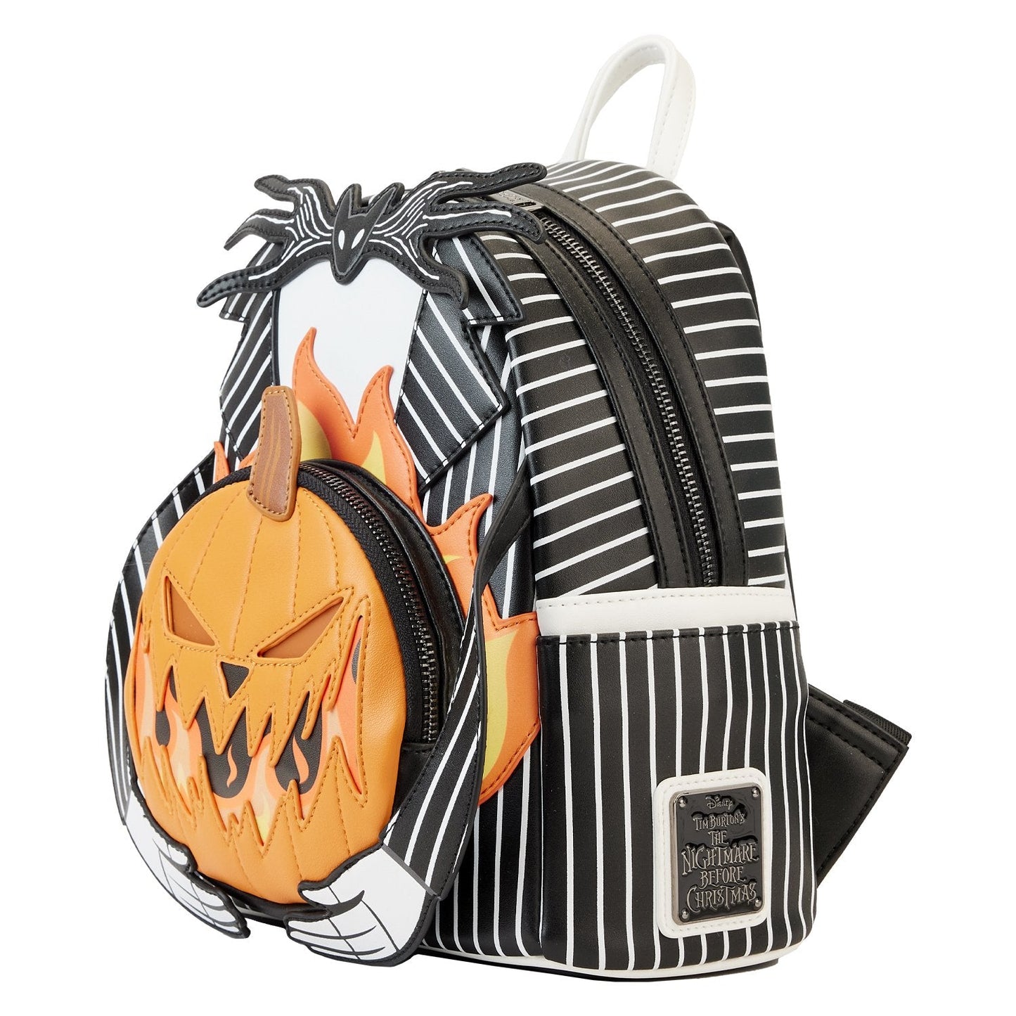 Nightmare Before Christmas Jack Pumpkin Glow Head mini backpack