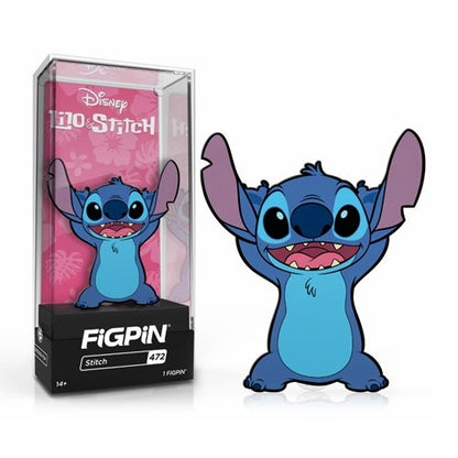 Excited Stitch from Lilo & Stitch enamel pin