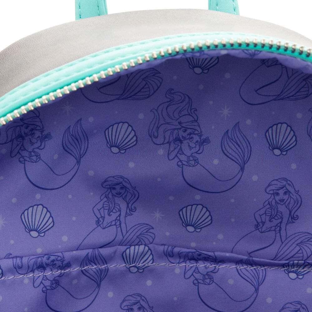 The Little Mermaid Scenes mini backpack