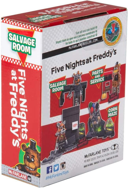 Five Nights At Freddy's The Salvage Room micro construction set