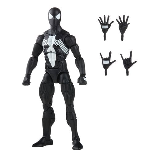 Spider-Man Retro Marvel Legends Symbiote Spider-Man action figure