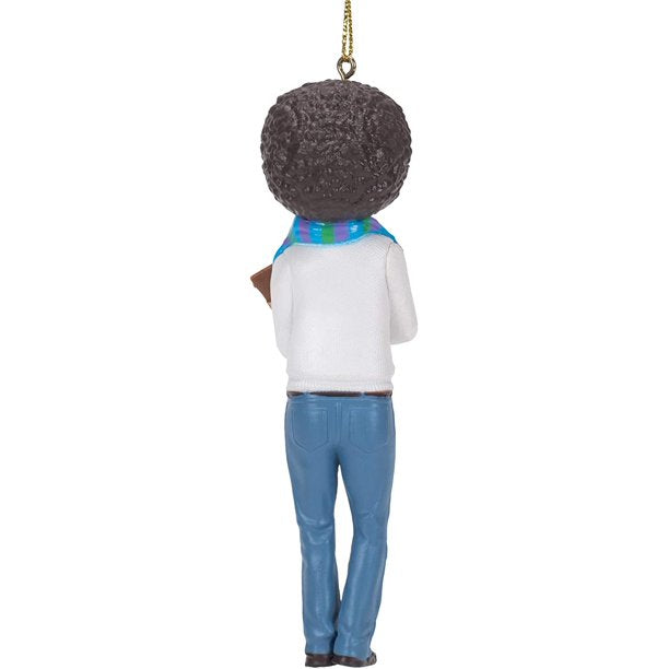 Bob Ross "The Joy of Painting" figural ornament