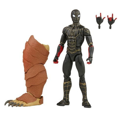 Marvel Legends Spider-Man black and gold suit action figure