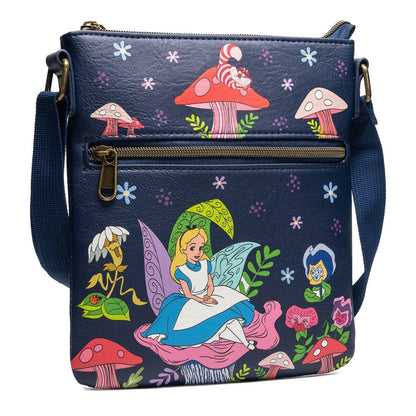 Alice in Wonderland passport bag