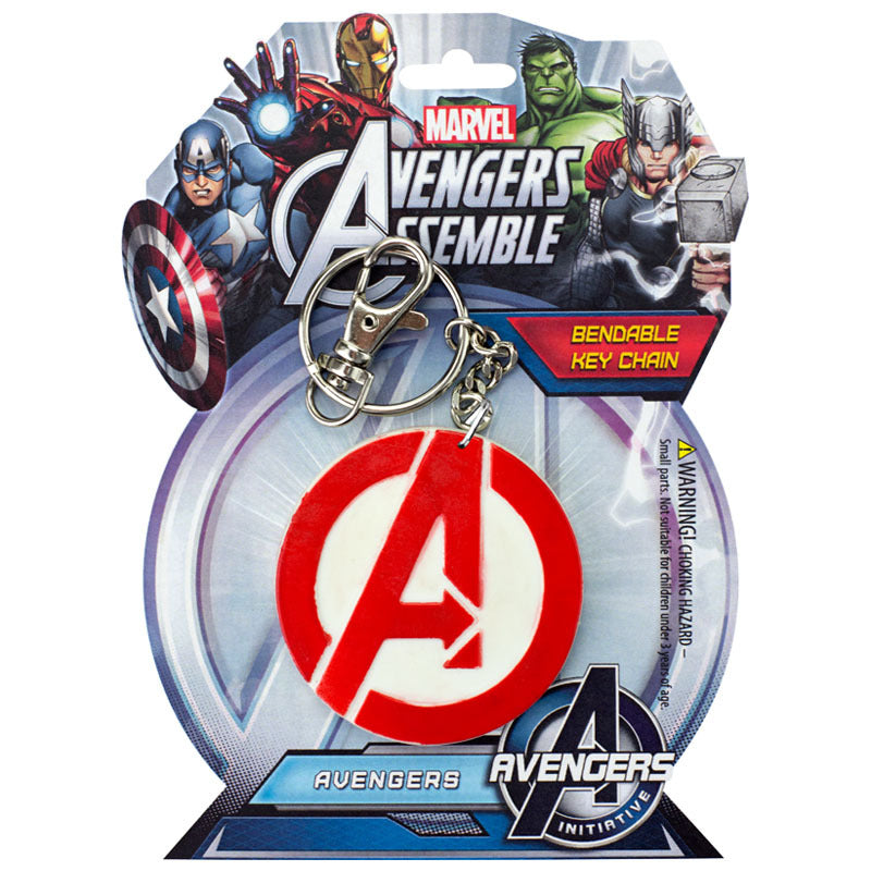 Avengers Logo bendable keychain