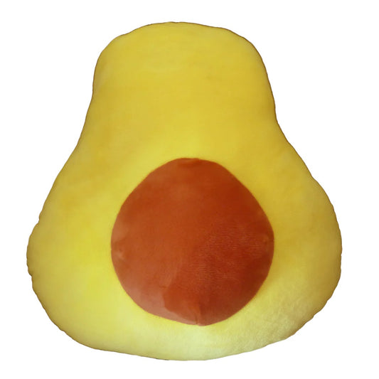 Avocado plush cushion