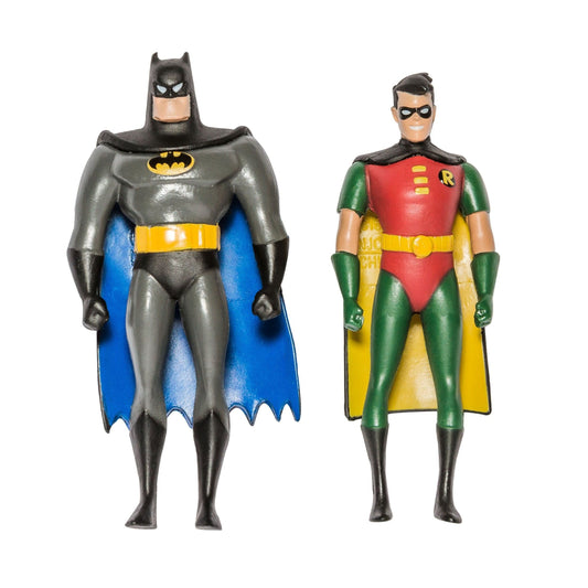 BTAS Batman and Robin 2pc mini bendable figures set
