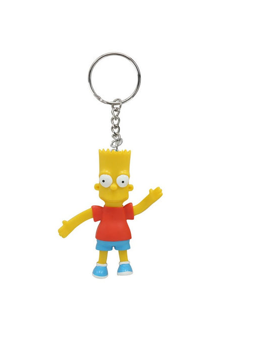Bart Simpson Bendable Keychain