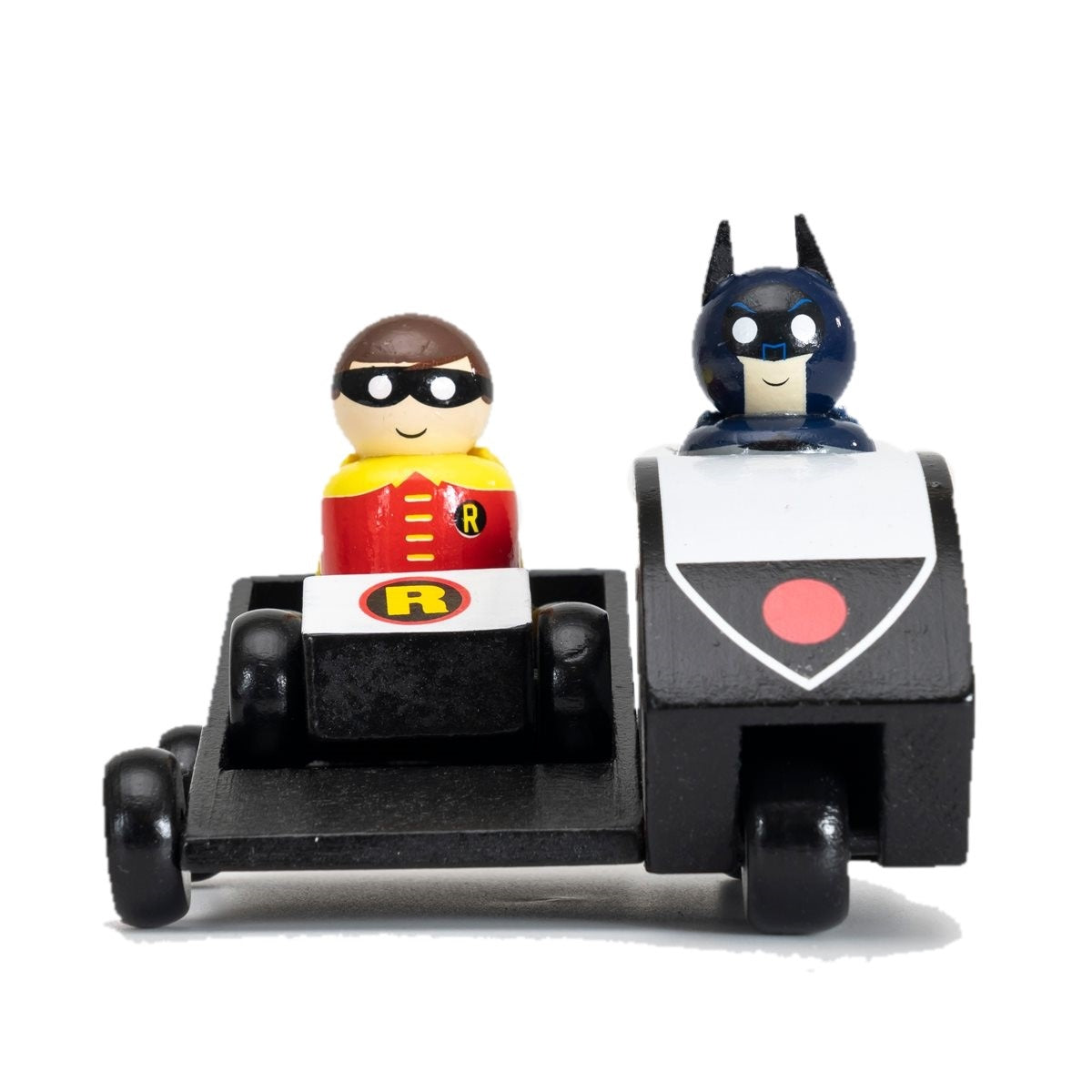 Batcycle with Batman and Robin from Batman TV Series