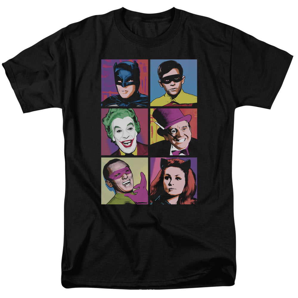 1966 Batman Cast Squares men's shirt