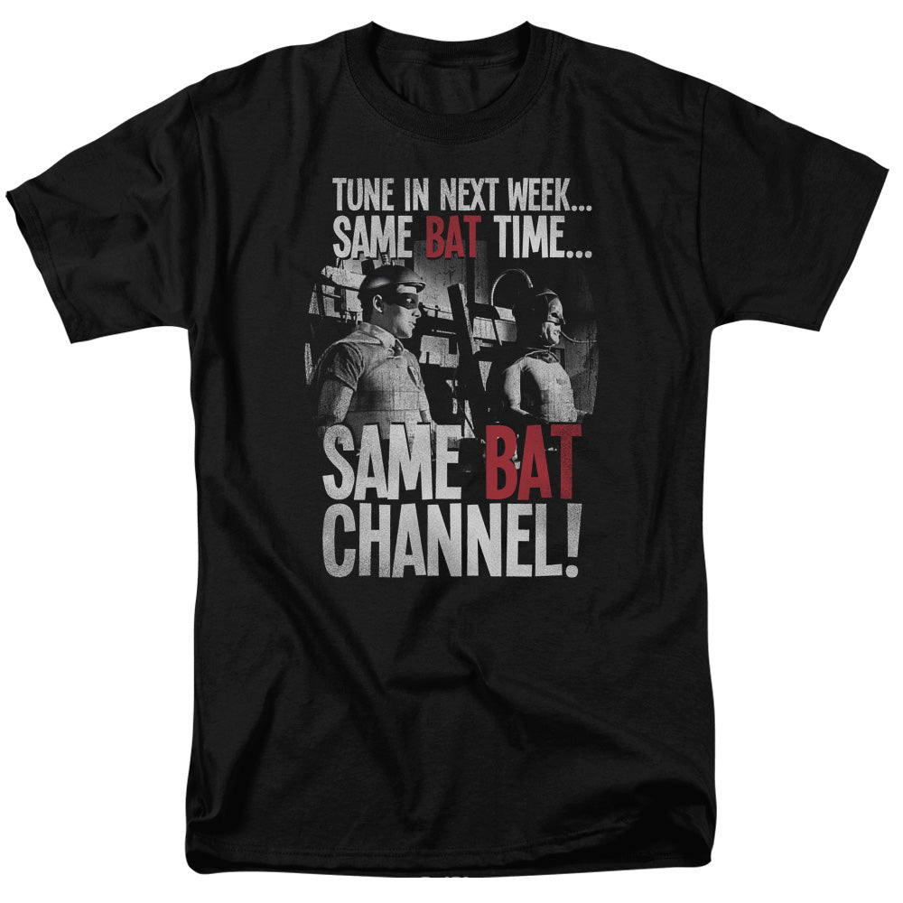 1966 Batman "Same Bat Channel!" Men's T-Shirt