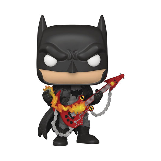 Death Metal Batman with Guitar vinyl figure