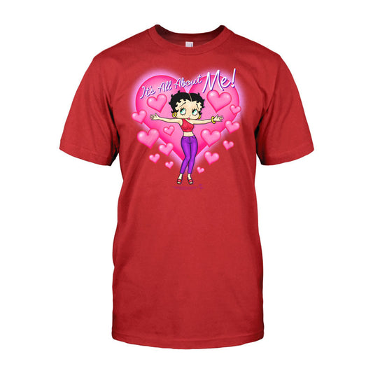 Betty Boop "It's All About Me" red T-Shirt