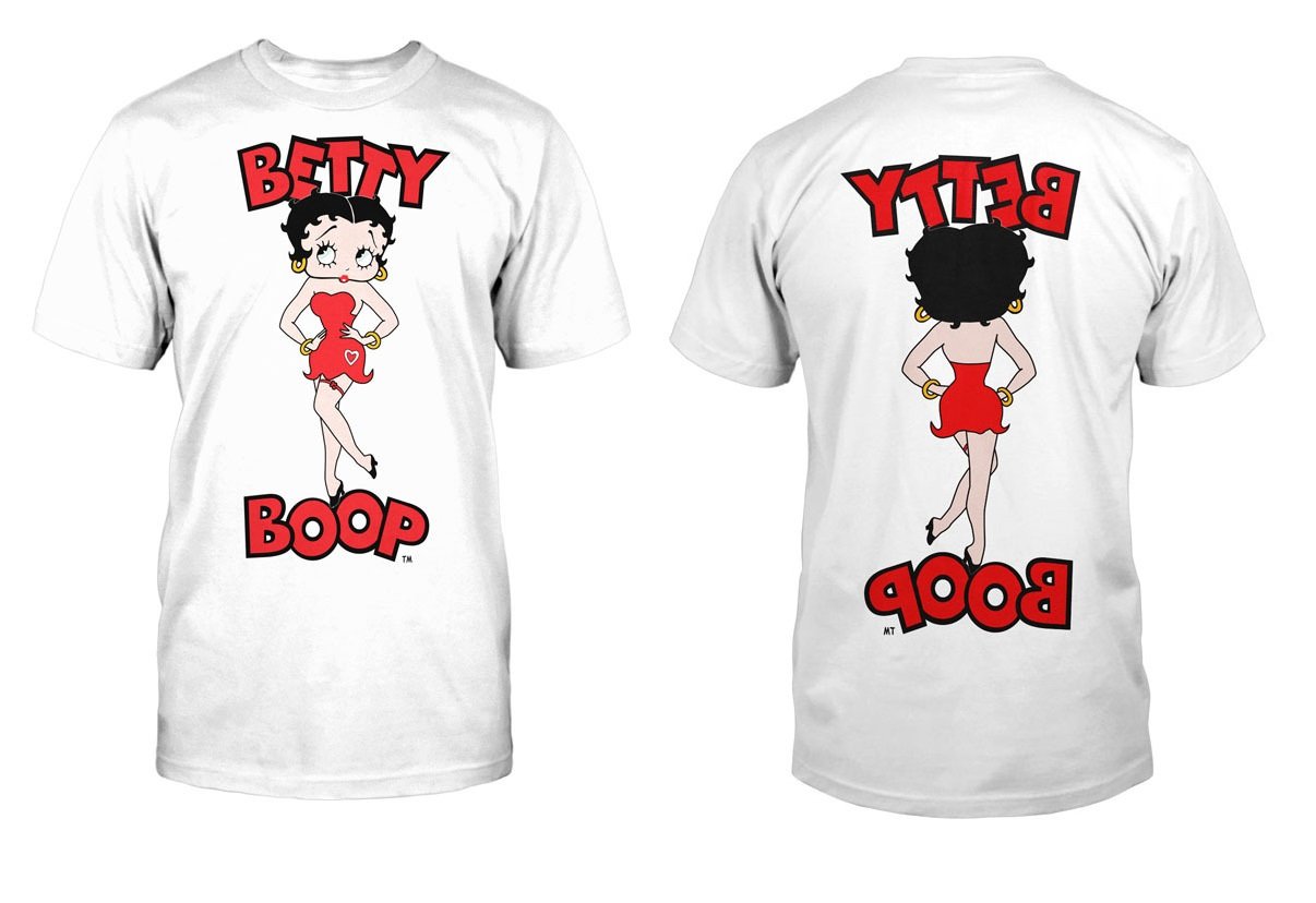 Betty Boop Basic white T-Shirt