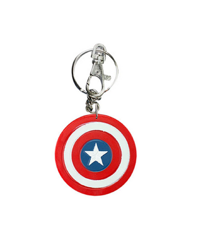 Captain America Shield bendable keychain