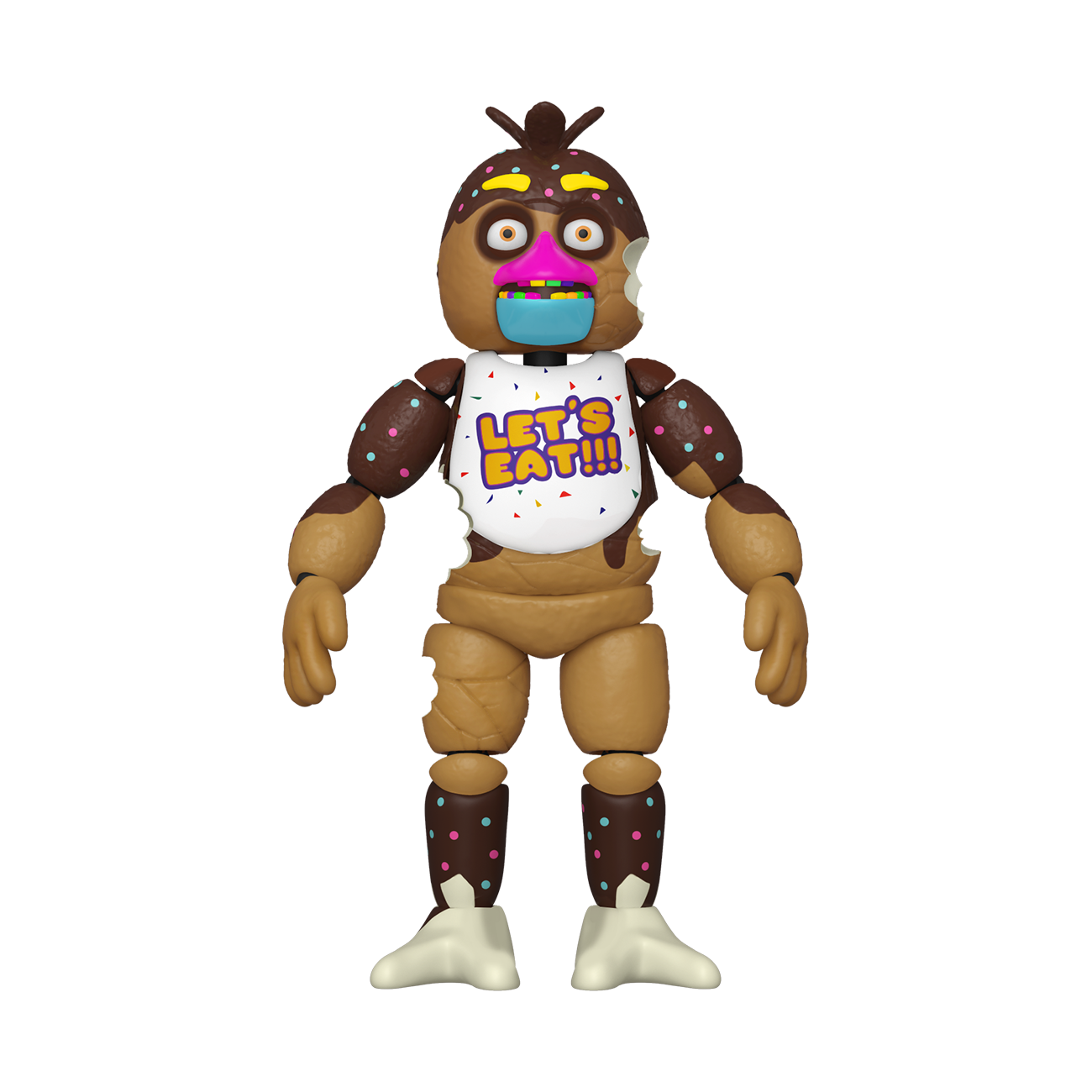 Chocolate Chica from Five Nights at Freddy's action figure