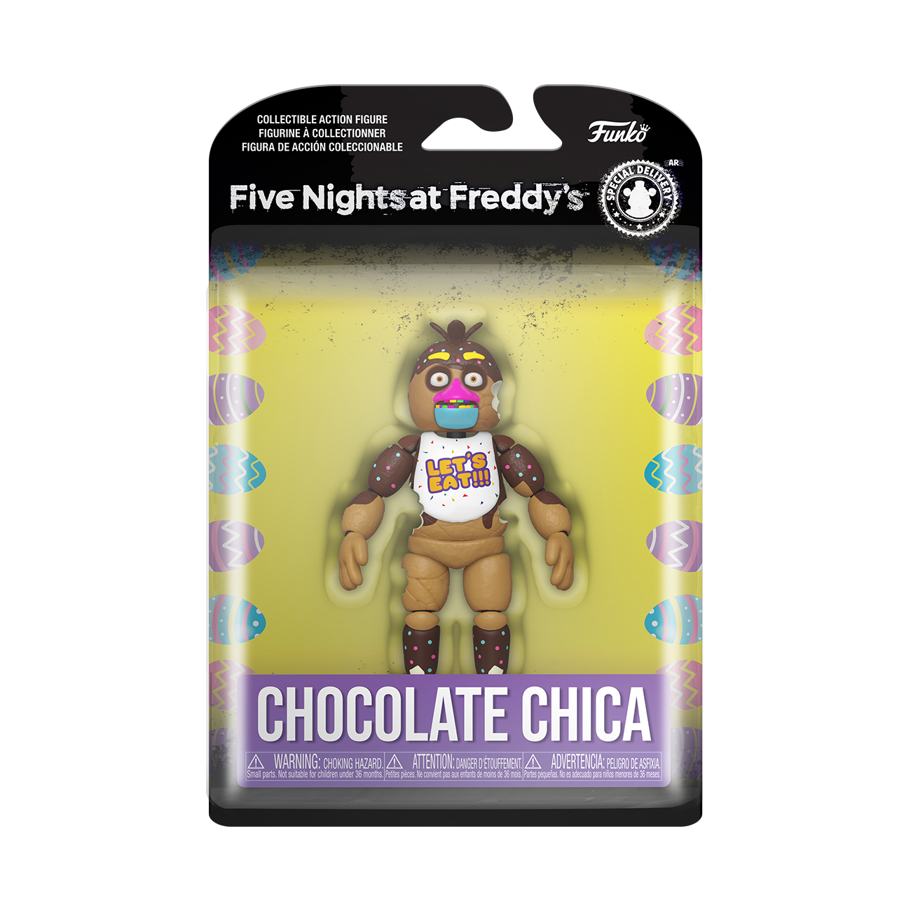 Chocolate Chica from Five Nights at Freddy's action figure