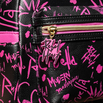Cruella Graffiti mini backpack