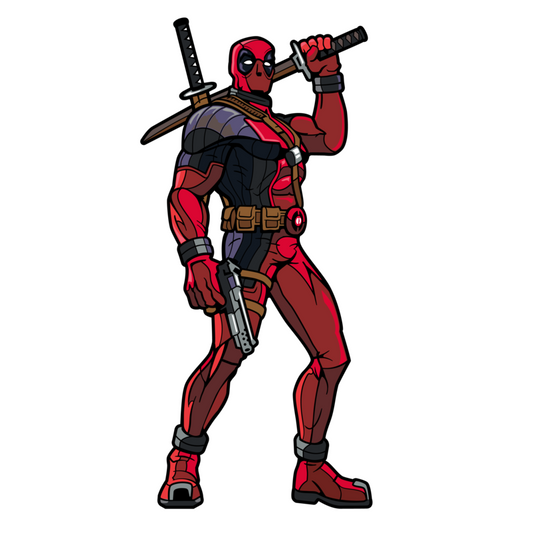 Deadpool from Contest Of Champions enamel pin