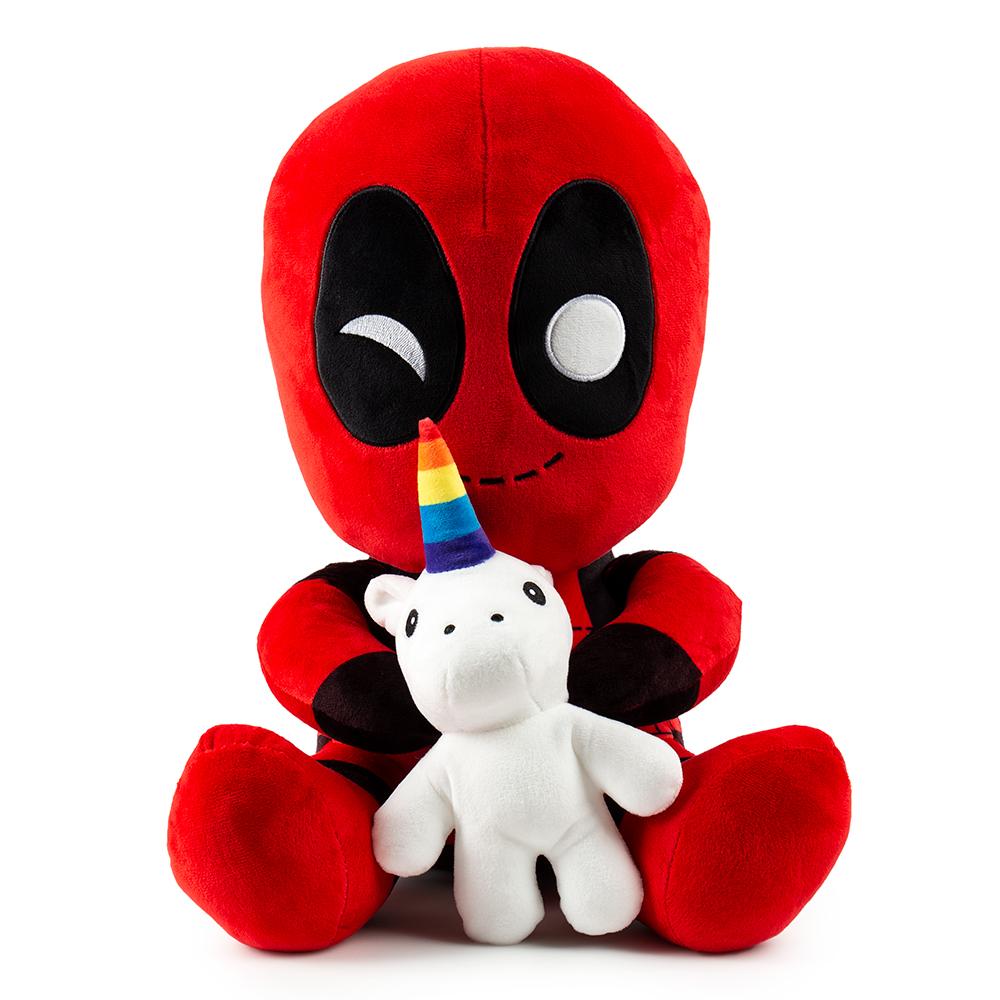 Deadpool with Unicorn Vibrating Plush