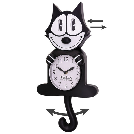 Felix The Cat motion wall clock