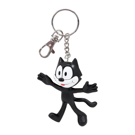 Felix The Cat bendable keychain