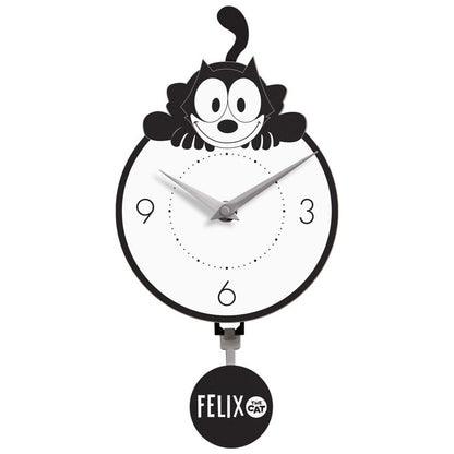 Felix The Cat Pendulum Wall Clock