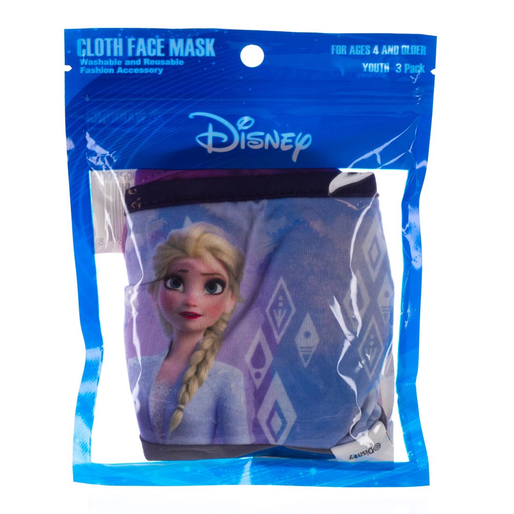 Disney Frozen 3 pack face covers